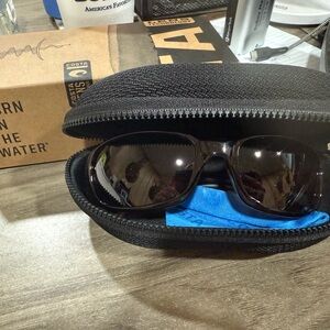 Costa Black Sunglasses with Zippered Case